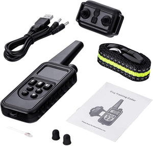 Transform Your Dog Training Experience with the 800M Dog Trainer Pet Collar