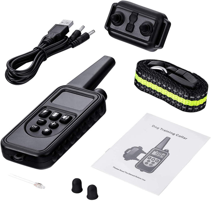 Transform Your Dog Training Experience with the 800M Dog Trainer Pet Collar