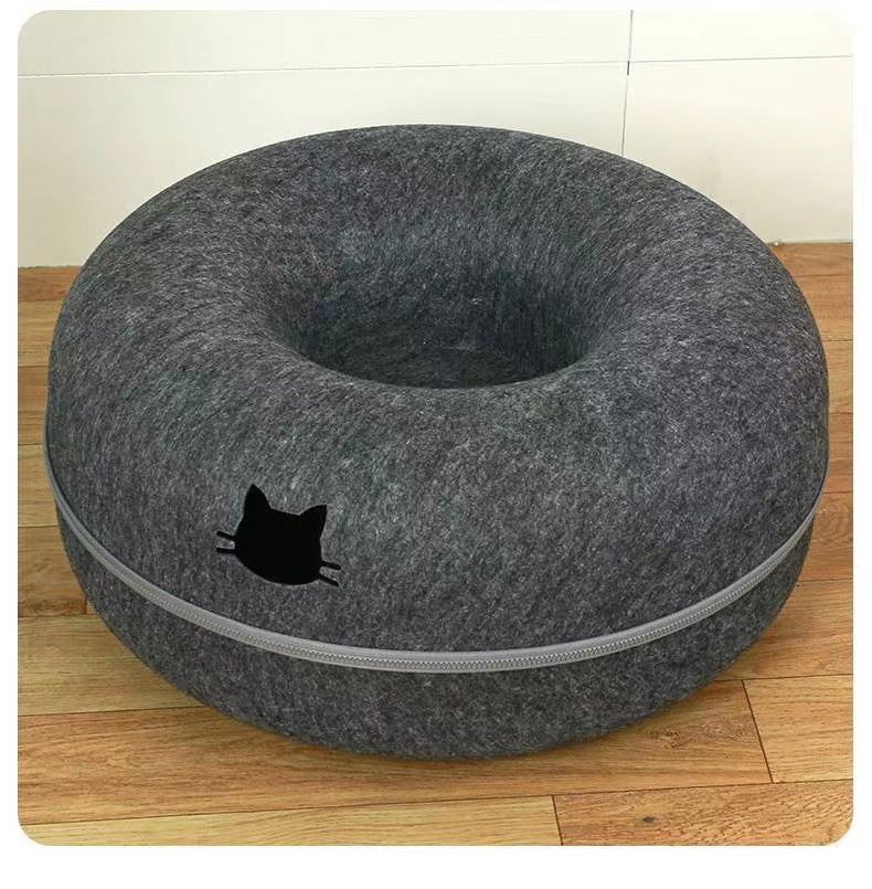 Enhance Your Pet's Comfort with the Pet Comfortable Round Bed
