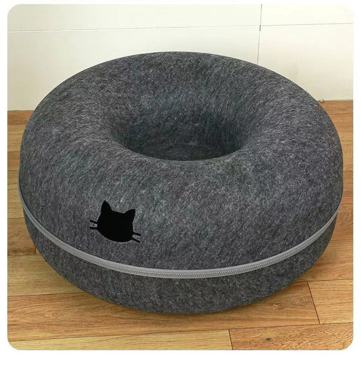 Enhance Your Pet's Comfort with the Pet Comfortable Round Bed