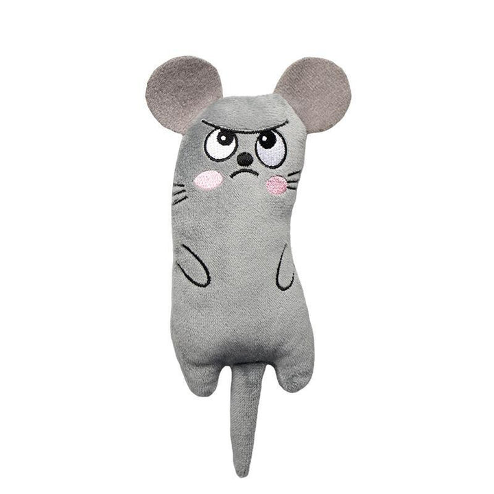 Cat Pet Plush Embroidered Mint Toys: The Purrfect Playtime Companion for Your Feline Friend