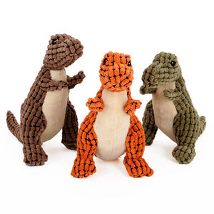 The Ultimate Playtime: Dinosaur Interactive Dog Chew Toys