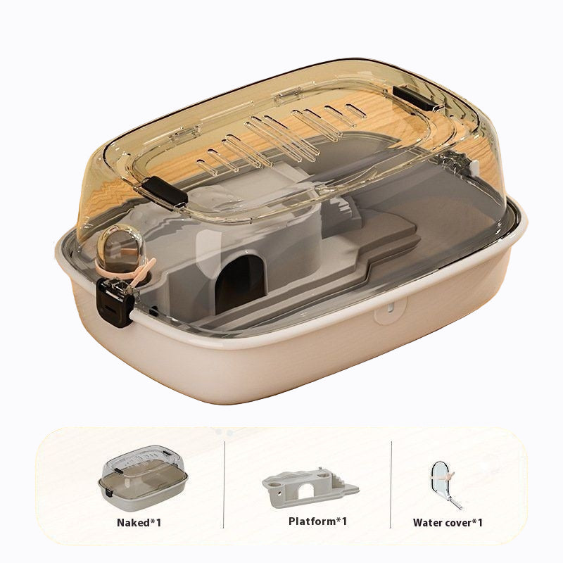 Hamster Special Oversized Transparent Acrylic Cage