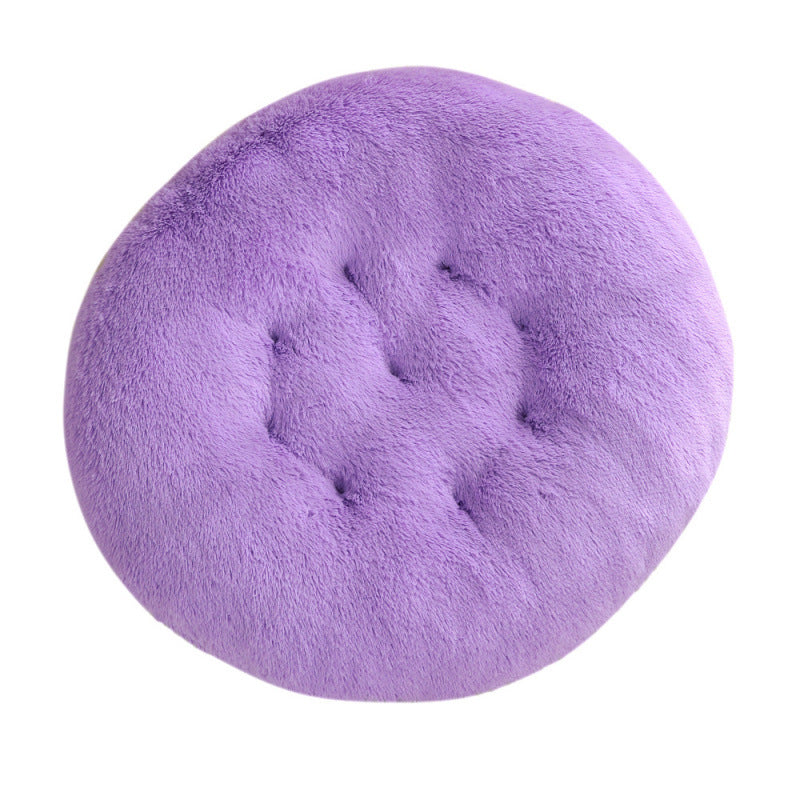 Round Plush Warm Sleep Dog Bed