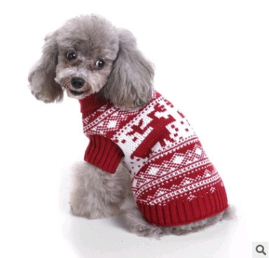 Pet Christmas Sweater Knit