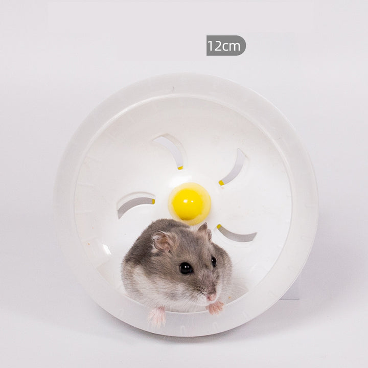 Running wheel hamster cage
