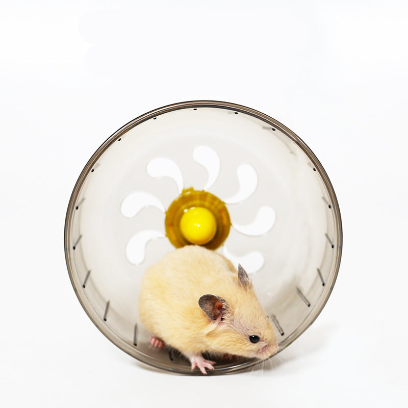 Running wheel hamster cage