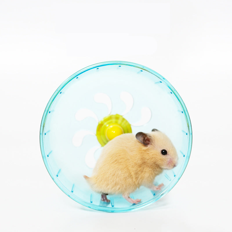 Running wheel hamster cage