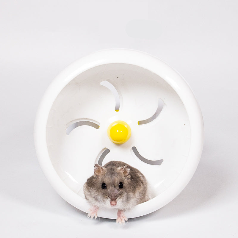Running wheel hamster cage