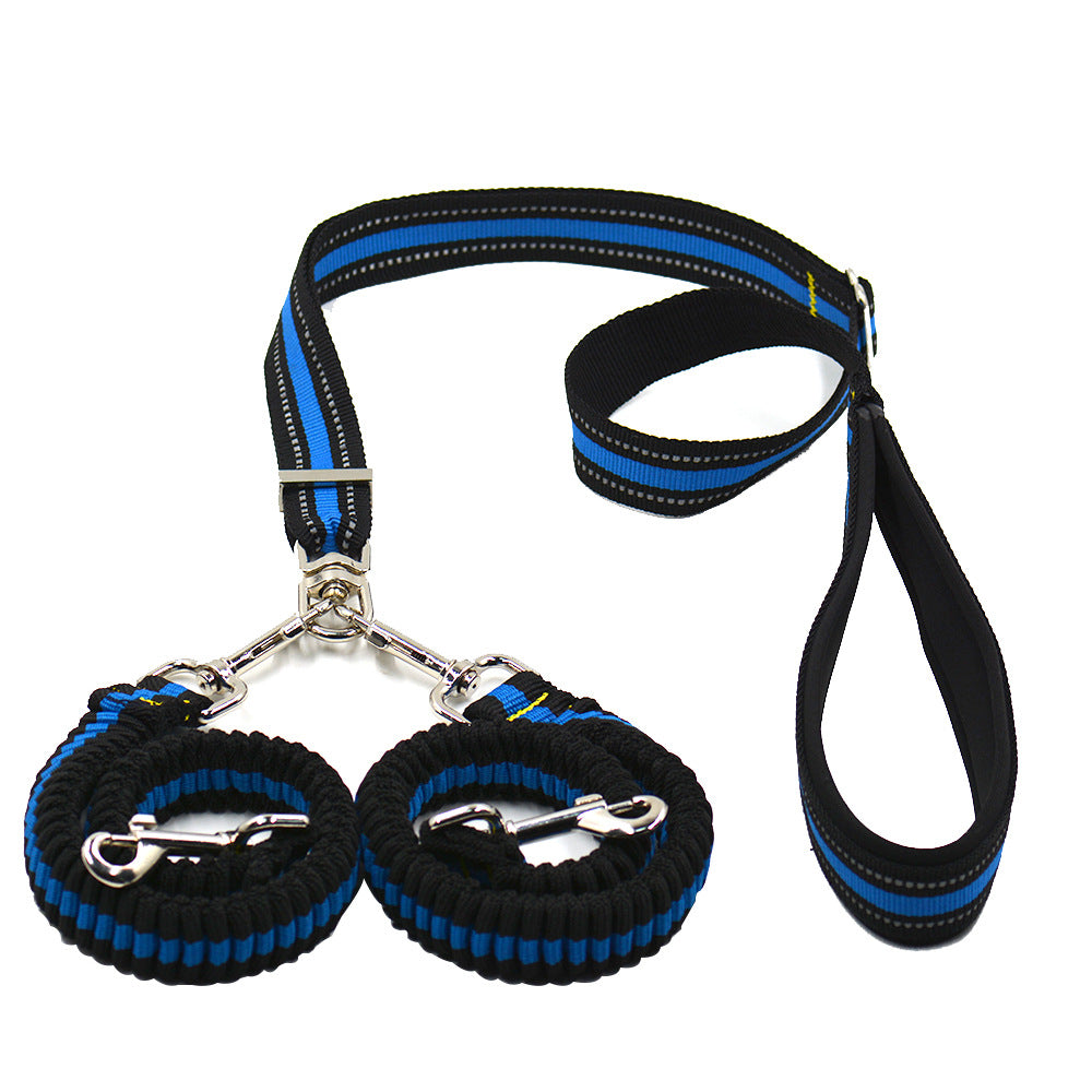 Pet Adjustable One-to-two Nylon Leash