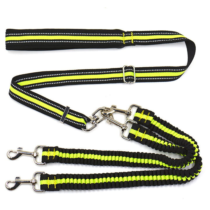 Pet Adjustable One-to-two Nylon Leash