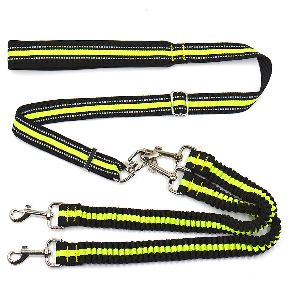 Pet Adjustable One-to-two Nylon Leash