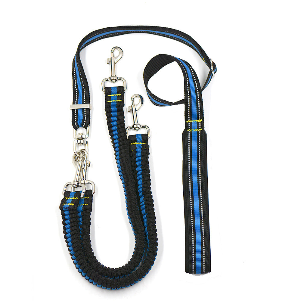 Pet Adjustable One-to-two Nylon Leash