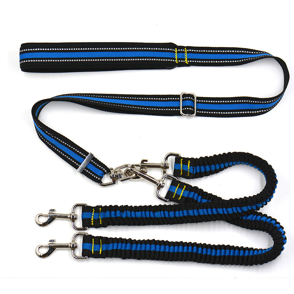 Pet Adjustable One-to-two Nylon Leash