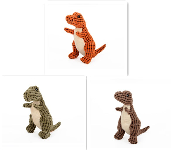 Dinosaur Interactive Dog Chew Toys