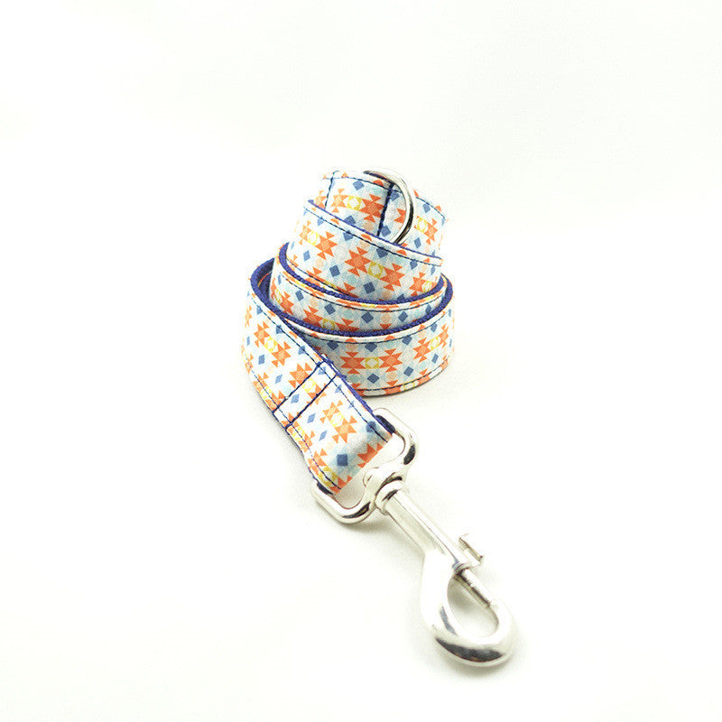 Pet dog collar leash