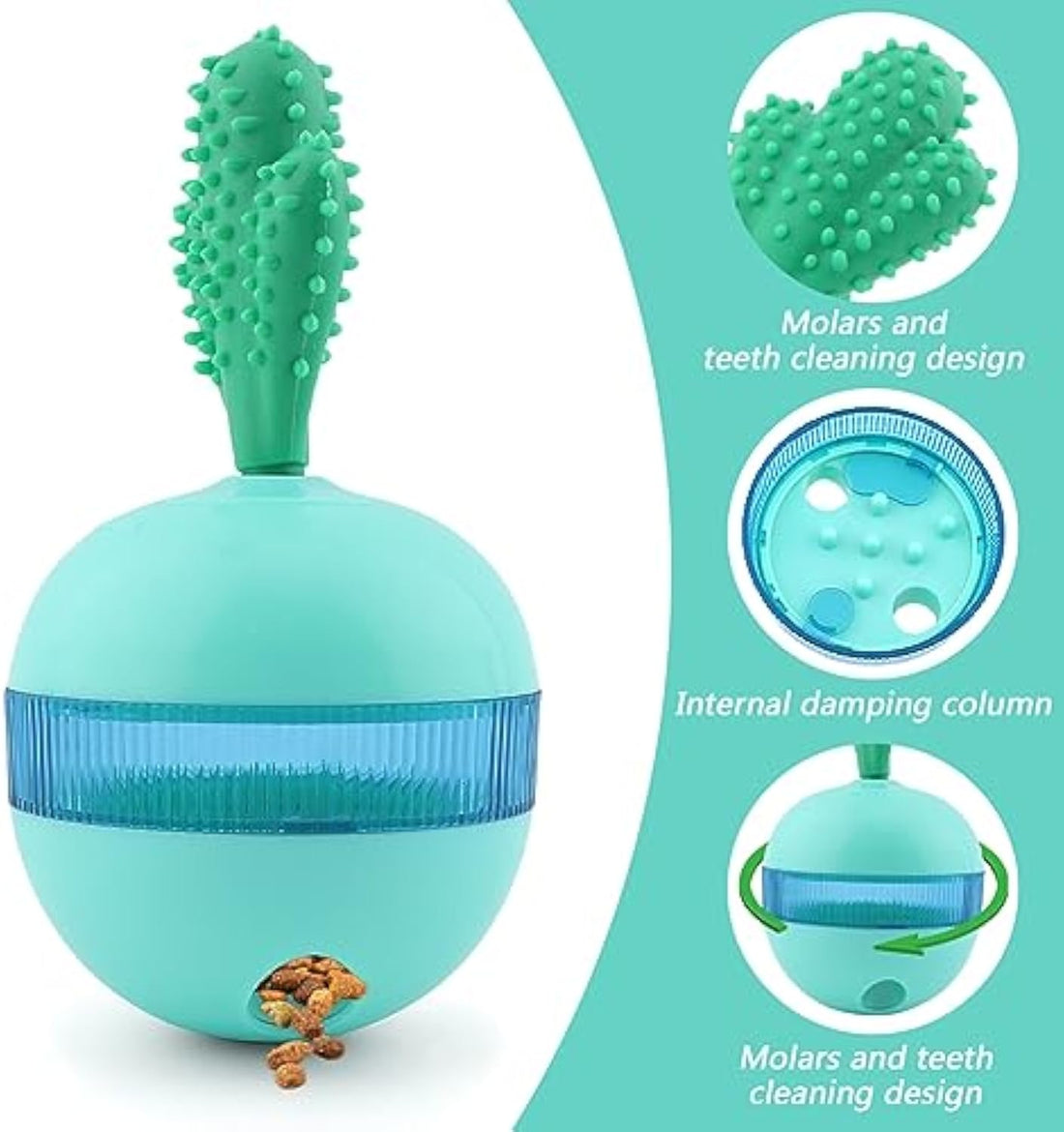 Interactive Treat Dispensing Dog Toy