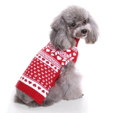 Pet Christmas Sweater Knit