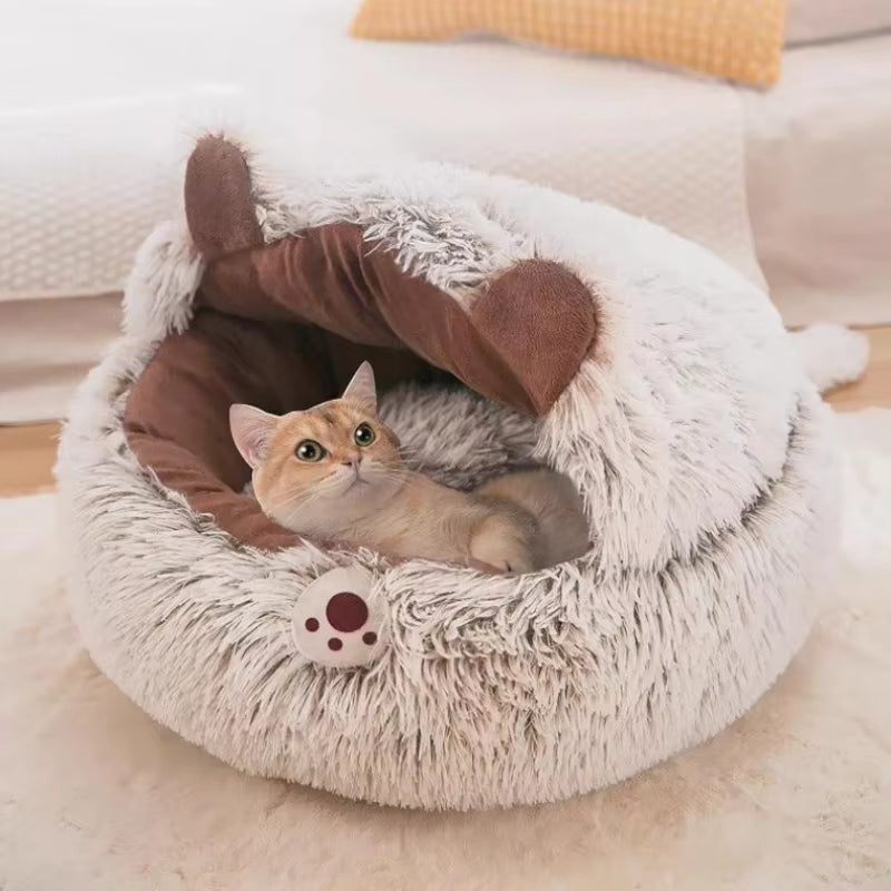 Winter Long Plush Pet Bed