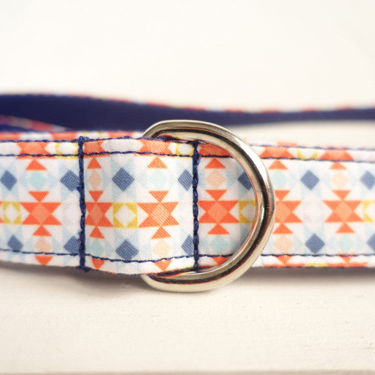 Pet dog collar leash