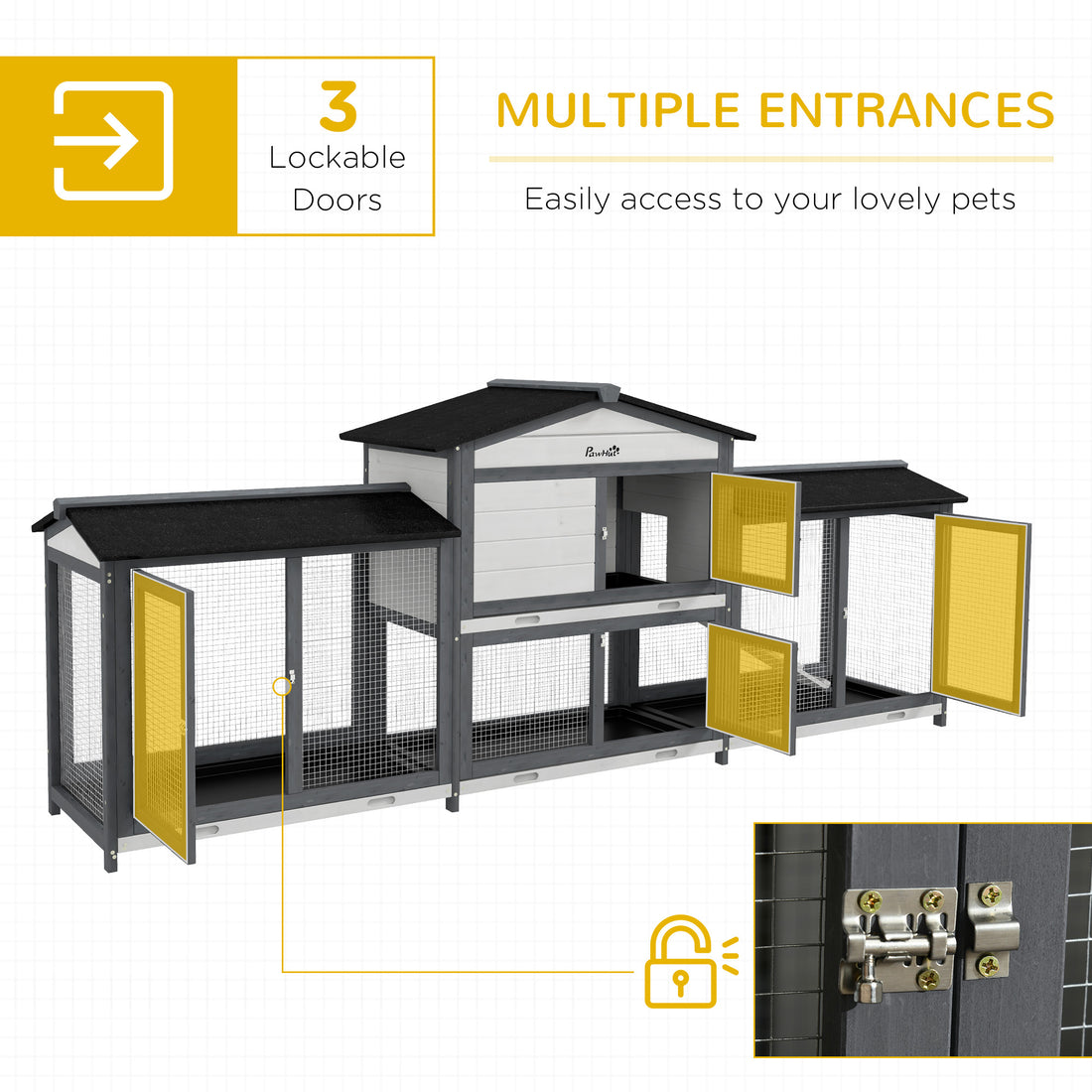102" 1 Rabbit Hutch