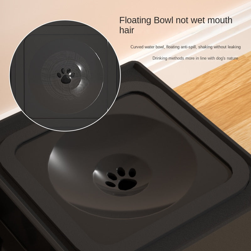 Pet Stainless Stand Adjustable Pet Feeding Bowl