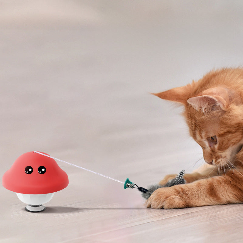 Cat Wand Suction Exercise Toy
