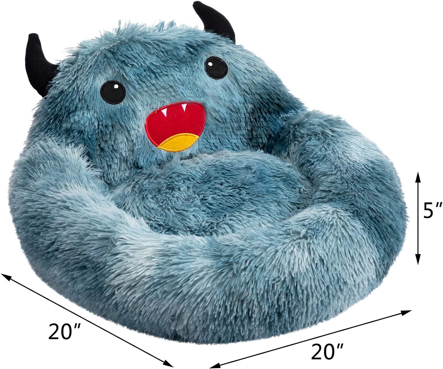 Self-Warming Donut Pet Bed