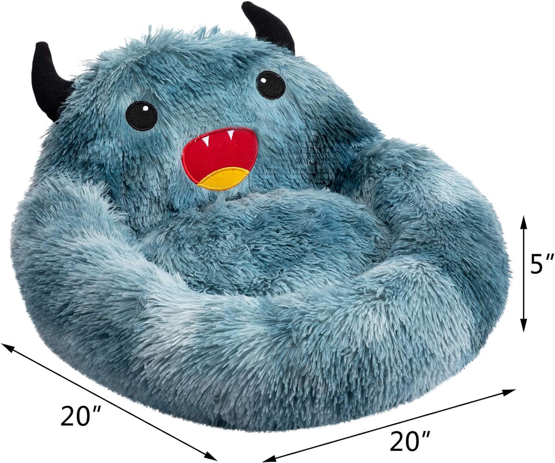 Self-Warming Donut Pet Bed