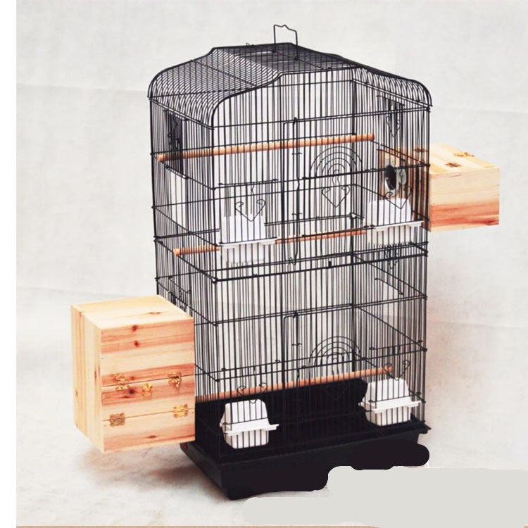 Portable Display Wire Bird Parrot Cage