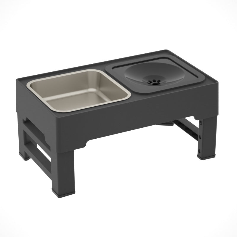 Pet Stainless Stand Adjustable Pet Feeding Bowl