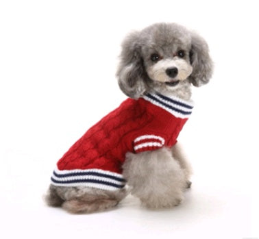Pet Christmas Sweater Knit