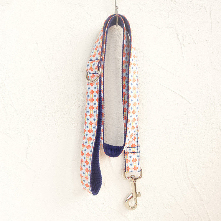 Pet dog collar leash