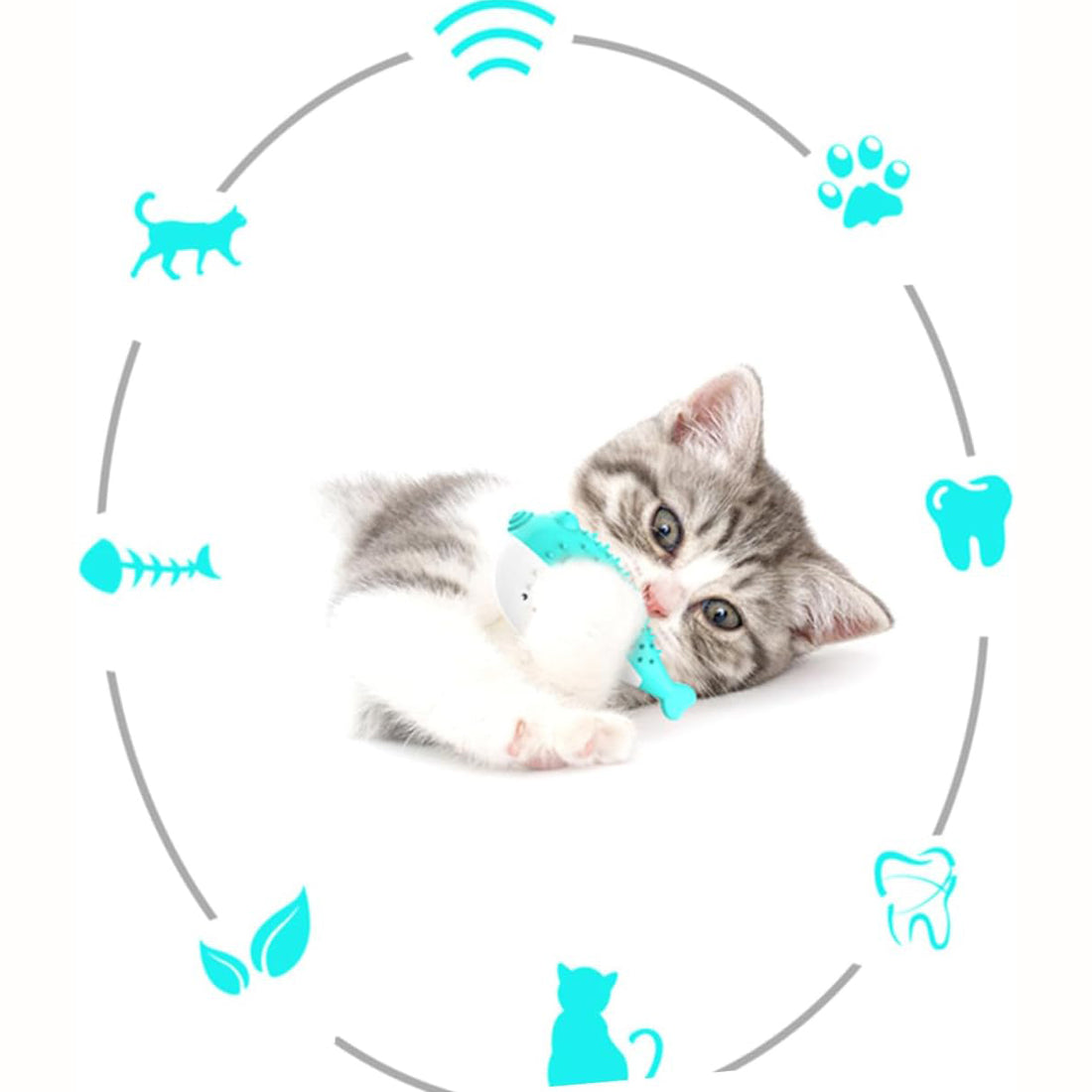 Mini Fish Chew Toy For Pets