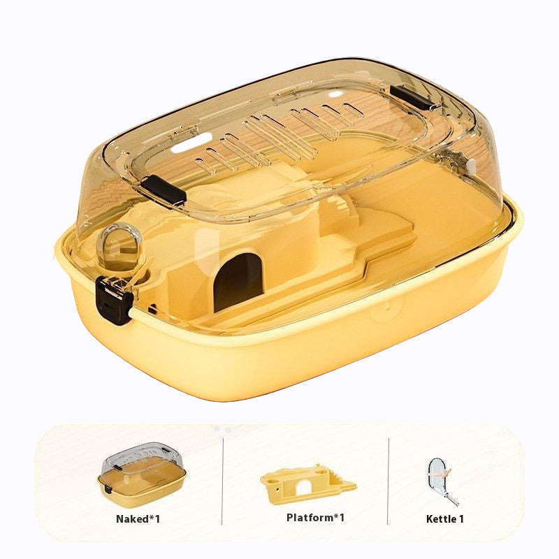 Hamster Special Oversized Transparent Acrylic Cage