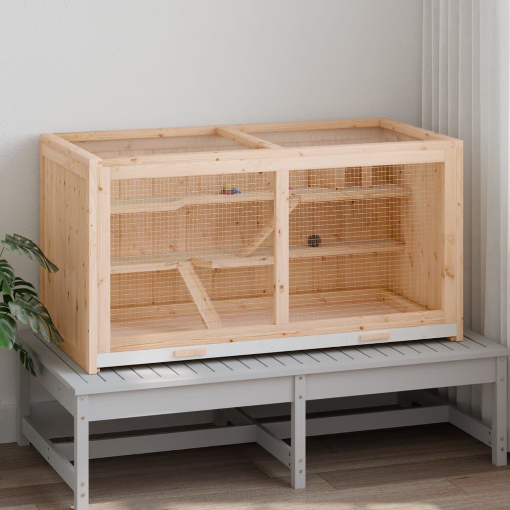 Hamster Cage 104 x Solid Wood Fir   Hamster Cage