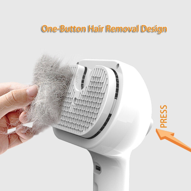 Pet Comb Self Cleaning Brush