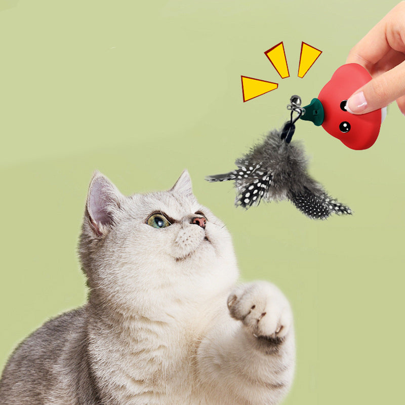 Cat Wand Suction Exercise Toy