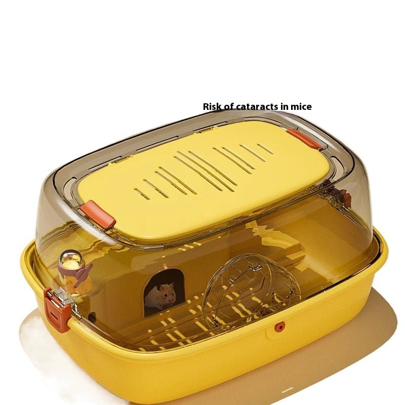 Hamster Special Oversized Transparent Acrylic Cage