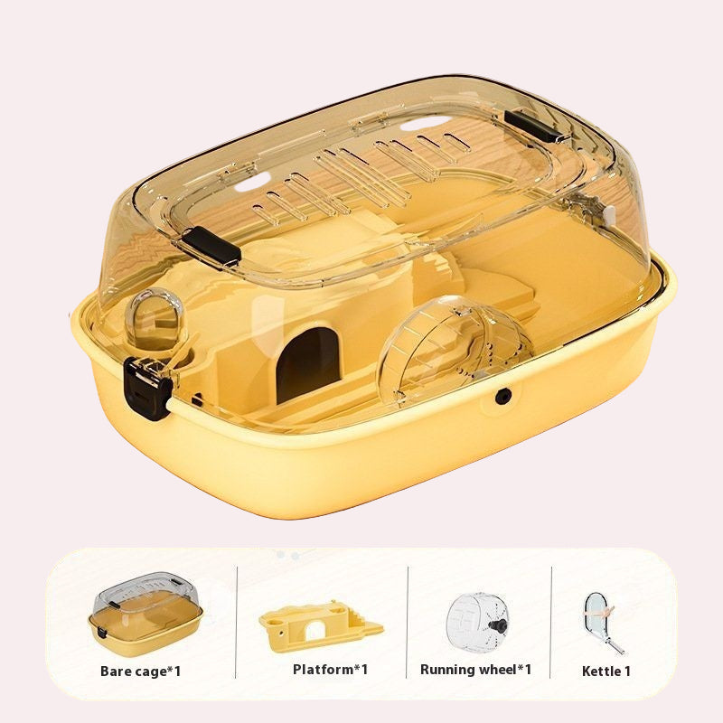 Hamster Special Oversized Transparent Acrylic Cage
