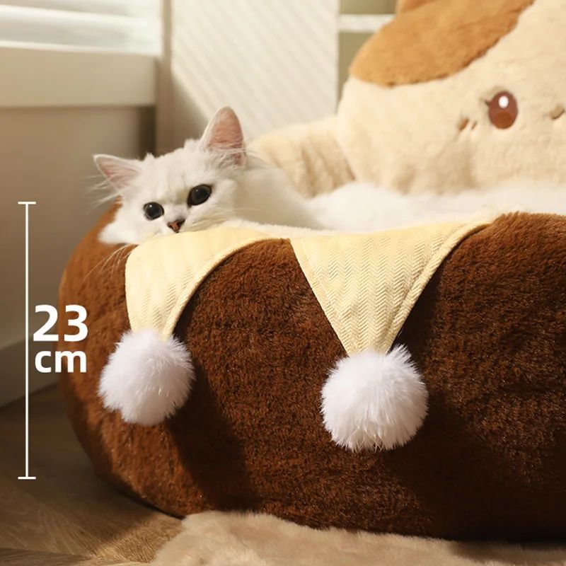 Pet Winter Warm Deep Sleep Pet Bed