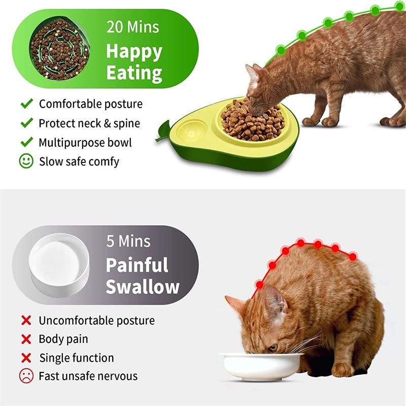 Avocado Shape Automatic Drinking Water Bottle Feeder