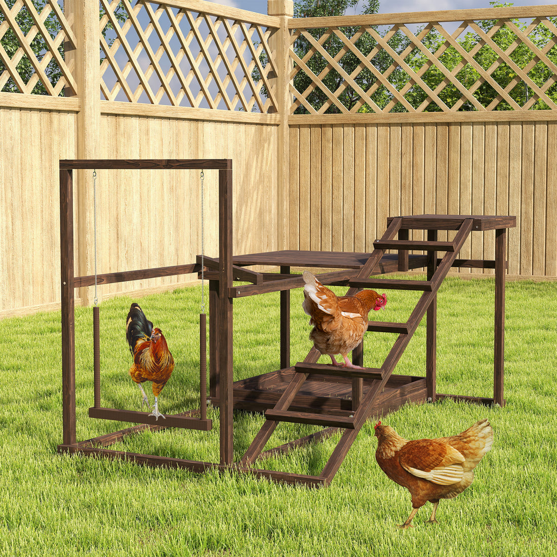 Chicken Activity Play Set with Perch