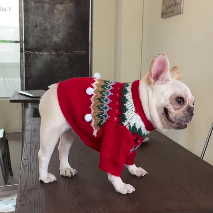 Dog Pet Christmas Sweater