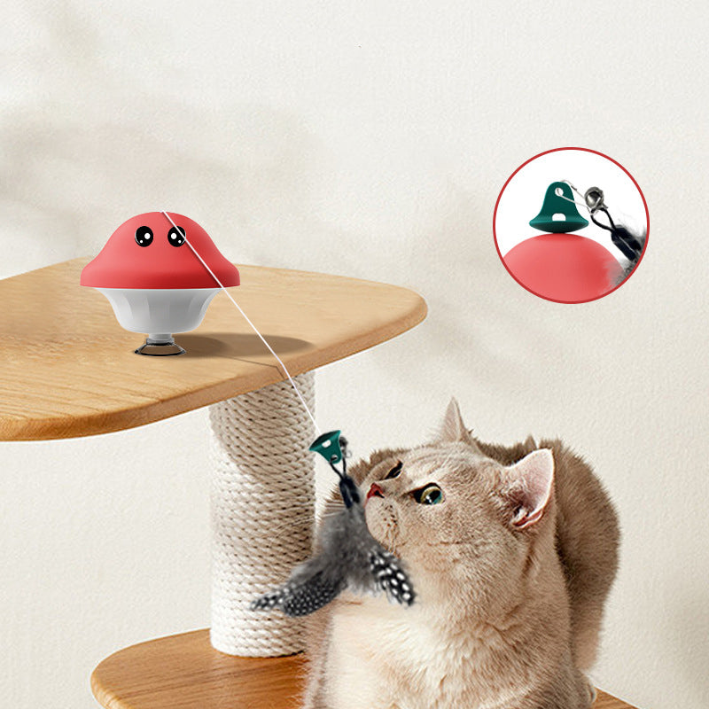 Cat Wand Suction Exercise Toy
