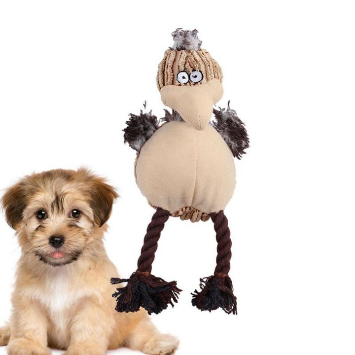 Stuffless Dog Plush Toys For Aggressive Chewers