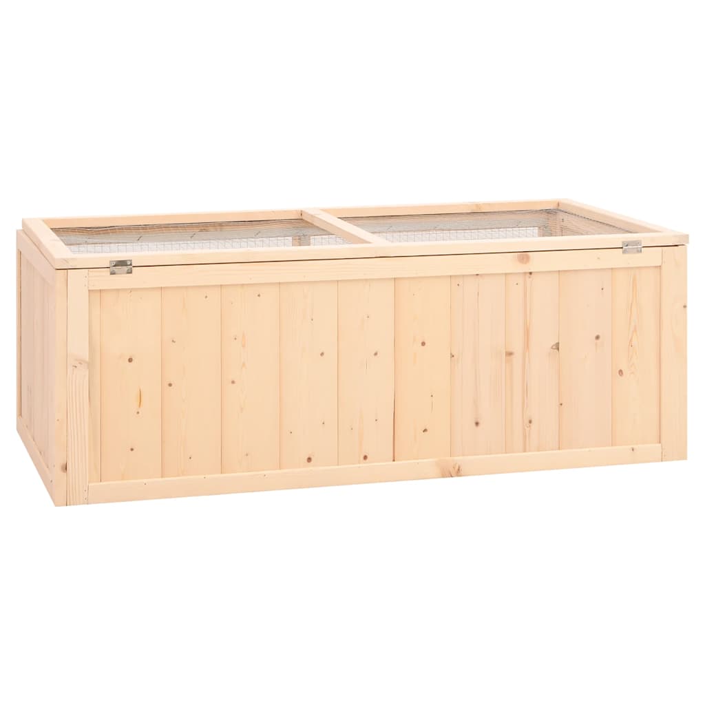 Hamster Cage 104x52x38 cm Solid Fir Wood