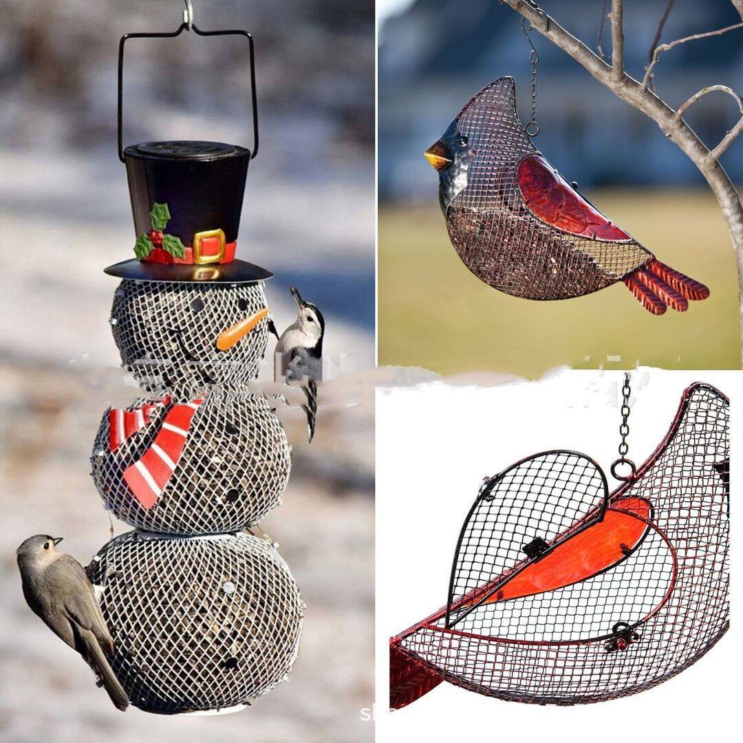 Garden Decoration Metal Bird Feeder Mesh