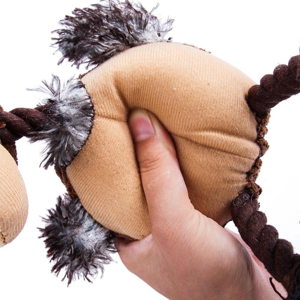 Stuffless Dog Plush Toys For Aggressive Chewers
