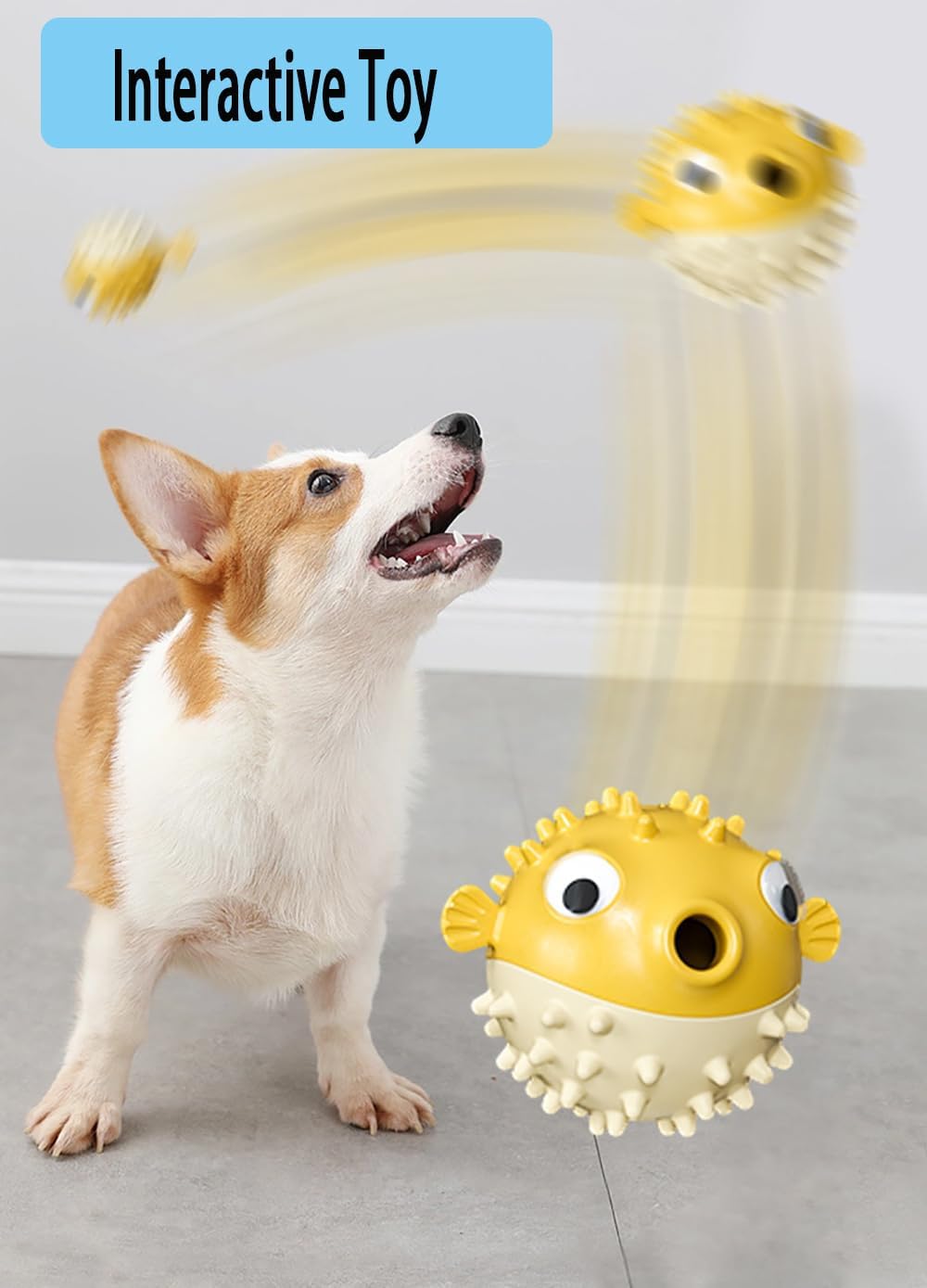 Interactive Dog Toys For Treat Dispensing